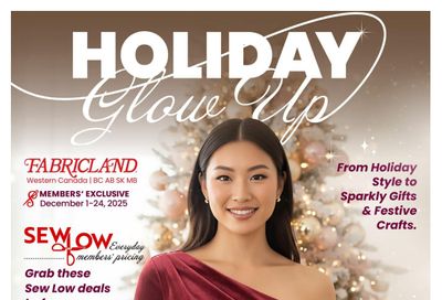 Fabricland (West) Flyer December 1 to 24