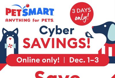 PetSmart Flyer December 1 to January 4