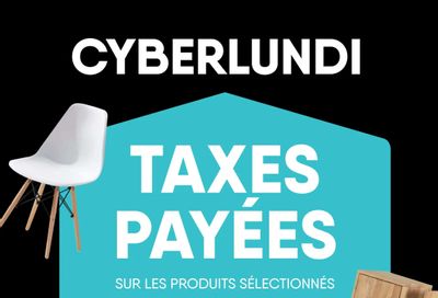 Meubles RD Cyber Monday Flyer December 1 to 3