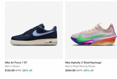 Nike Canada Cyber Monday Deals Sale 2025: up to 30% off Select Styles