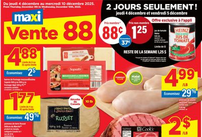 Maxi Flyer December 4 to 10