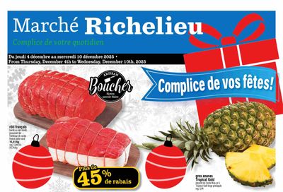 Marche Richelieu Flyer December 4 to 10