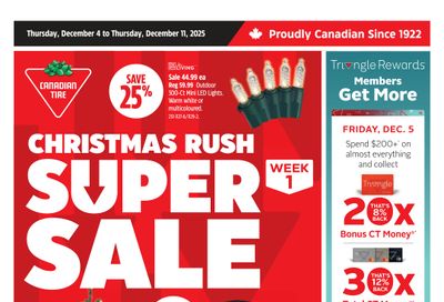 Canadian Tire (ON) Flyer December 4 to 11