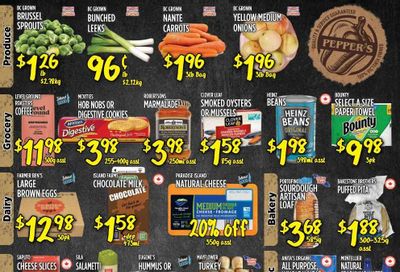 Pepper's Foods Flyer December 2 to 8