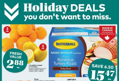 Giant Tiger Canada Flyer Deals December 3rd – 9th: Butterball Boneless Turkey Roast $15.47 + More