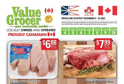 Value Grocer Flyer December 4 to 10