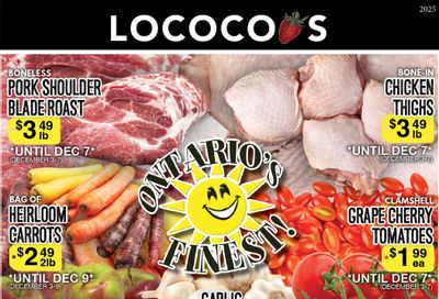 Lococo's Flyer December 3 to 7