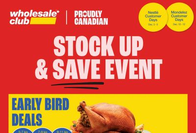 Wholesale Club (West) Flyer December 4 to 31