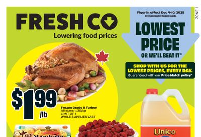 FreshCo (West) Flyer December 4 to 10
