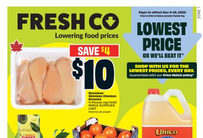 FreshCo (ON) Flyer December 4 to 10