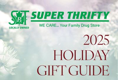 Super Thrifty Holiday Gift Guide December 1 to 24