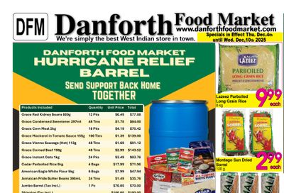 Danforth Food Market Flyer December 4 to 10