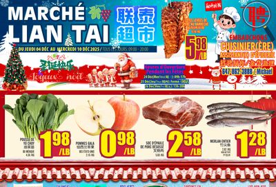 Marche Lian Tai Flyer December 4 to 10