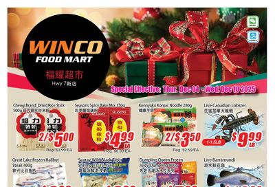 WinCo Food Mart (HWY 7) Flyer December 4 to 10