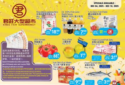 Kings Fair Supermarket Flyer December 4 to 10