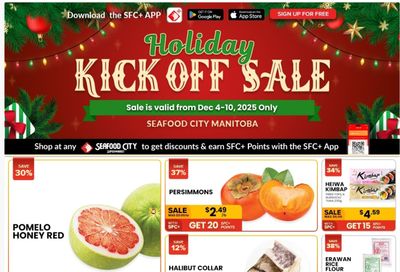 Seafood City Supermarket (MB) Flyer December 4 to 10