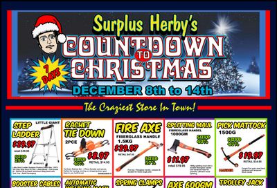 Surplus Herby’s Flyer December 8 to 14