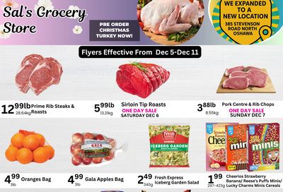 Sal's Grocery Flyer December 5 to 11