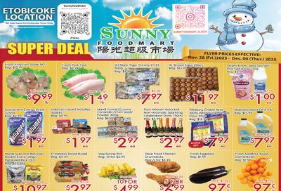 Sunny Foodmart (Etobicoke) Flyer December 5 to 11