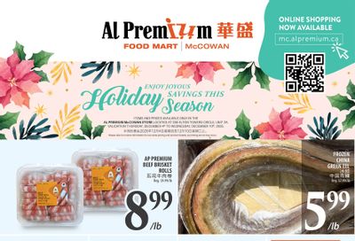 Al Premium Food Mart (McCowan) Flyer December 4 to 10