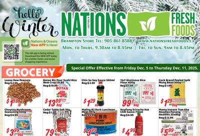 Nations Fresh Foods (Brampton) Flyer December 5 to 11