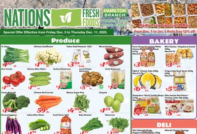 Nations Fresh Foods (Hamilton) Flyer December 5 to 11