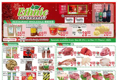 Ethnic Supermarket (Guelph) Flyer December 5 to 11