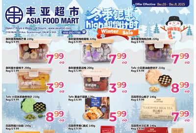 Asia Food Mart Flyer December 5 to 11