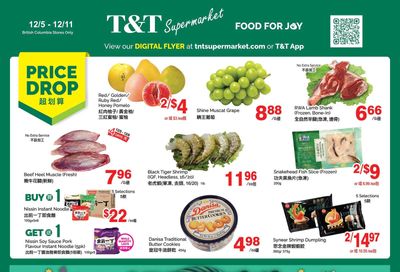 T&T Supermarket (BC) Flyer December 5 to 11