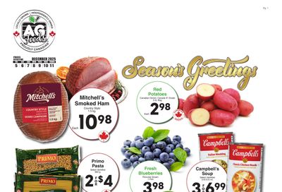 AG Foods Flyer December 5 to 11