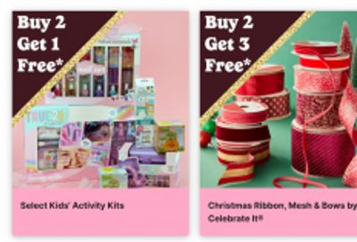 Michaels Canada: Big Holiday Sale up to 50% off + 30% off One Regular Priced Item + More