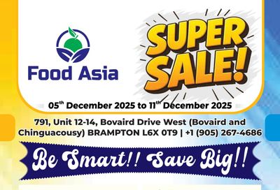 FoodAsia Flyer December 5 to 11