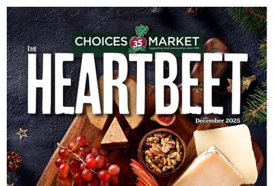 Choices Market Monthly Flyer December 1 to 31
