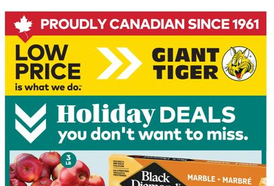 Giant Tiger (Atlantic) Flyer December 10 to 16