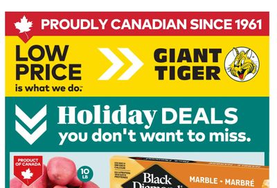 Giant Tiger (West) Flyer December 10 to 16