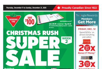 Canadian Tire (Atlantic) Flyer December 11 to 21