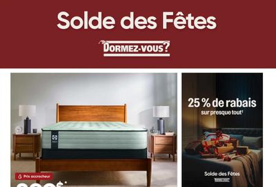 Dormez-vous Flyer December 10 to 22