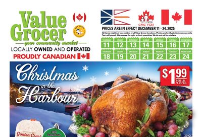 Value Grocer Flyer December 11 to 24