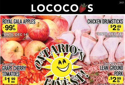 Lococo's Flyer December 10 to 14