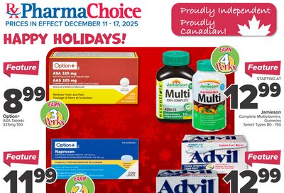 PharmaChoice Health Centre Flyer December 11 to 17