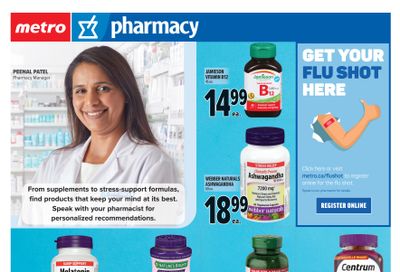 Metro (ON) Pharmacy Flyer December 11 to January 7
