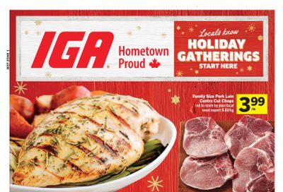 IGA (West) Flyer December 11 to 17
