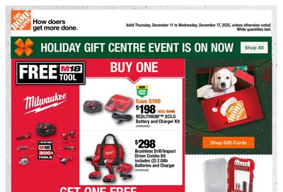 Home Depot (Atlantic) Flyer December 11 to 17