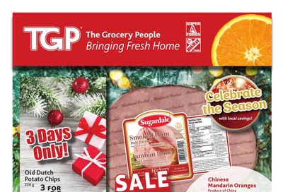 TGP The Grocery People Flyer December 11 to 17