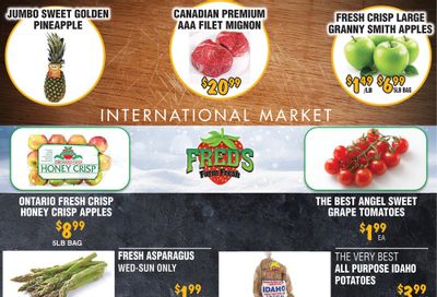 Fred's Farm Fresh Flyer December 10 to 16
