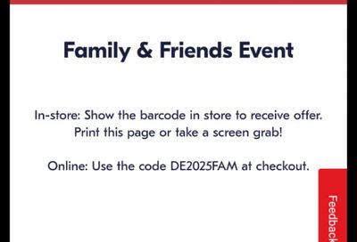 Shoppers Drug Mart Canada Family & Friends Event: Save 20% on Regular Priced Items Today Only