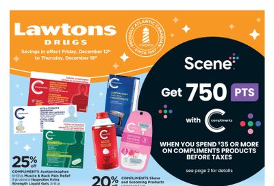 Lawtons Drugs (NS) Flyer December 12 to 18