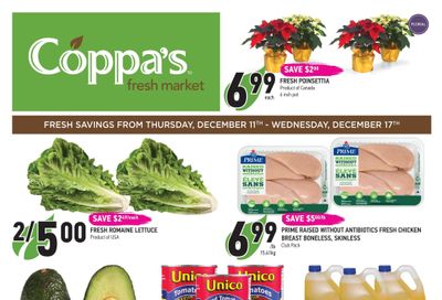 Coppa's Fresh Market Flyer December 11 to 17