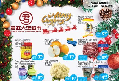 Kings Fair Supermarket Flyer December 11 to 17