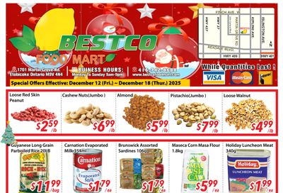 BestCo Food Mart (Etobicoke) Flyer December 12 to 18